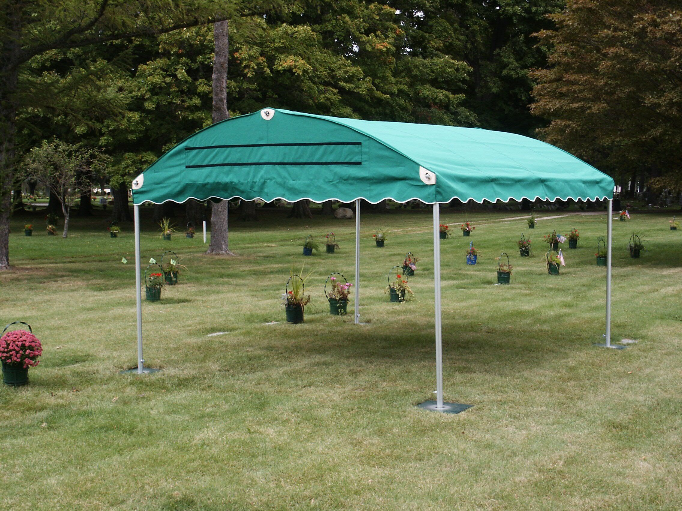 oval tent