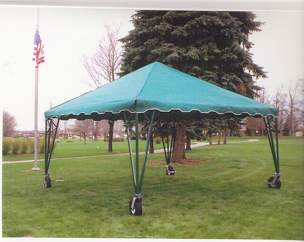 Steel Roll Around frame and top