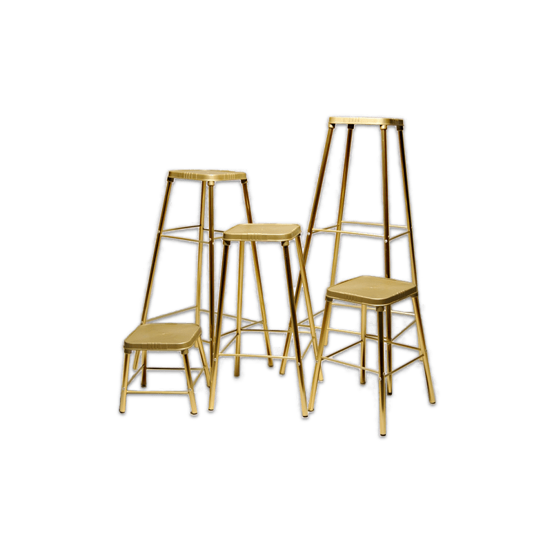 Floral nesting stands. Set of five