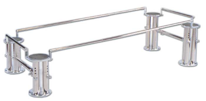 Stainless Steel Non Telescoping Stand