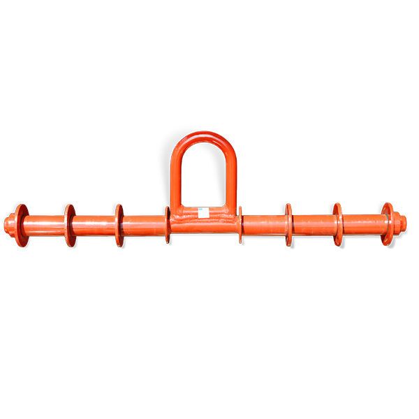Orange straight bar roller & shackle 35"